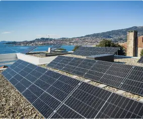 Instalação de painéis solares em residências