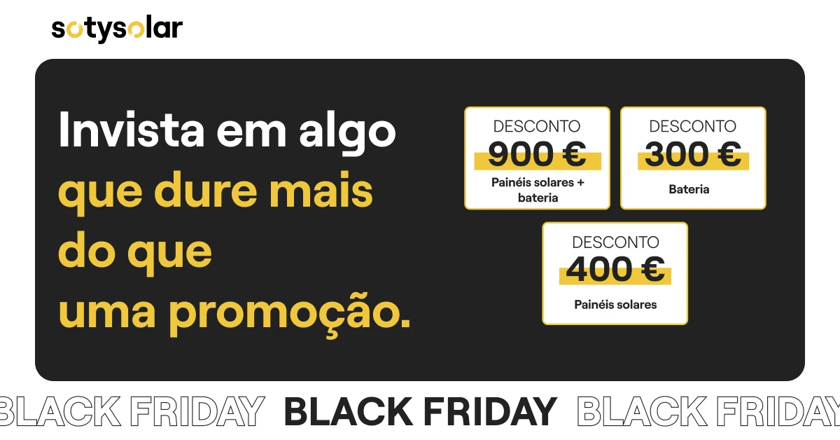 A melhor Black Friday de painéis solares em 2024