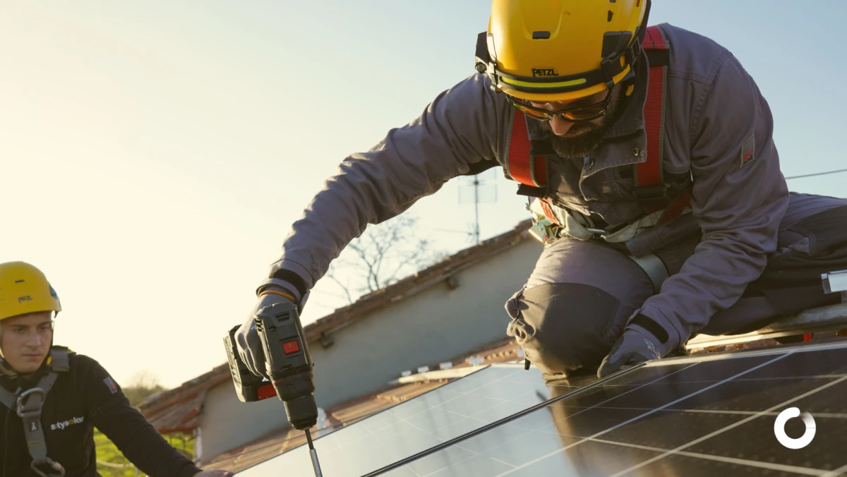 Manutenção de painéis solares