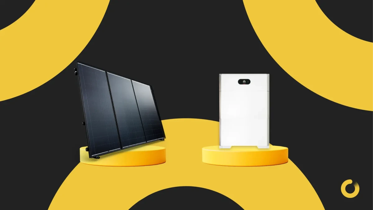Kit solar com bateria