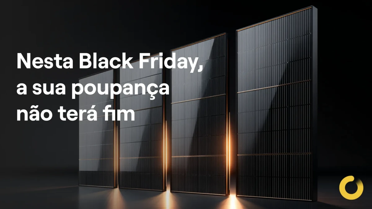 A melhor Black Friday de painéis solares em 2025