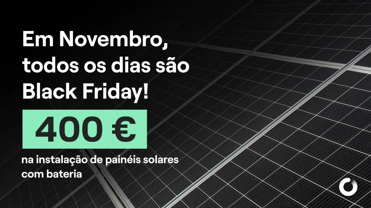 A melhor Black Friday de painéis solares em 2024