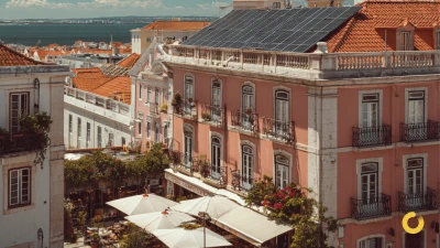 Energia solar para a restauração